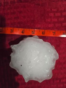 Softball Size Hail